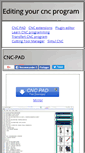 Mobile Screenshot of cnc-pad.com
